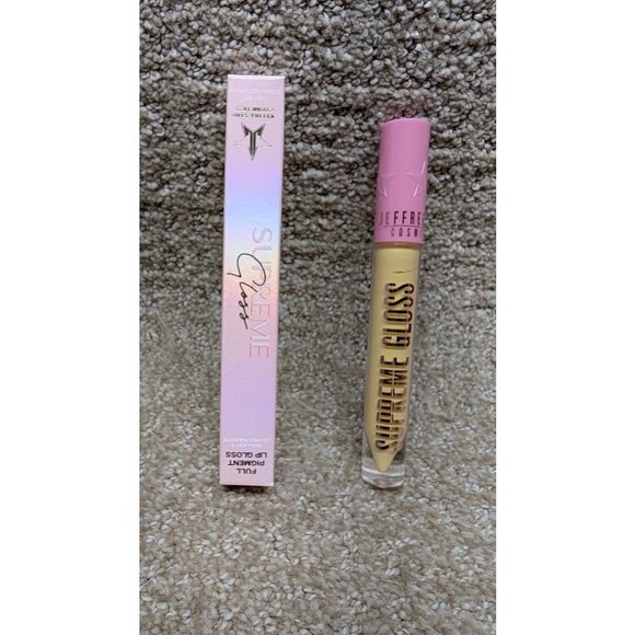Jeffery Star Supreme Lip Gloss Urethra Pastel Yellow Creamy High Shine Finish - Picture 1 of 5